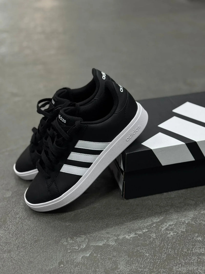 TÊNIS ADIDAS GRAND COURT BASE 2.0 (PRETO)