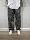 Calça cargo cinza (sarja premium)