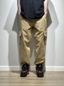 Calça cargo bege (sarja premium)