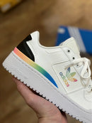 ADIDAS FORUM BOLD (branco/colorido)