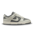 SB Dunk Low "Grey White"