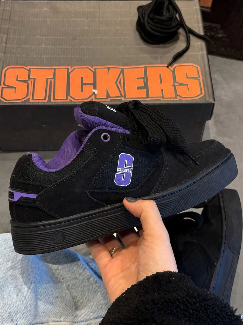 Tênis Stickers Premium Black Purple