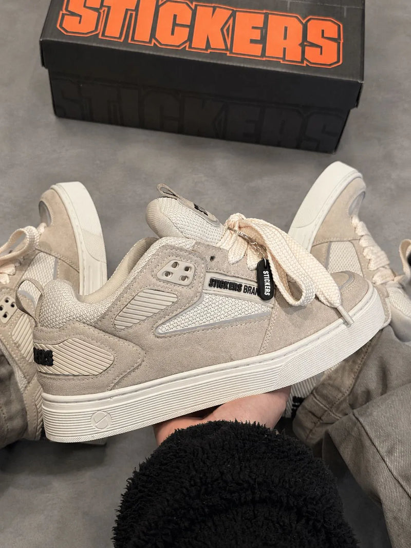 Tenis Stickers Cali Off White Vanilla