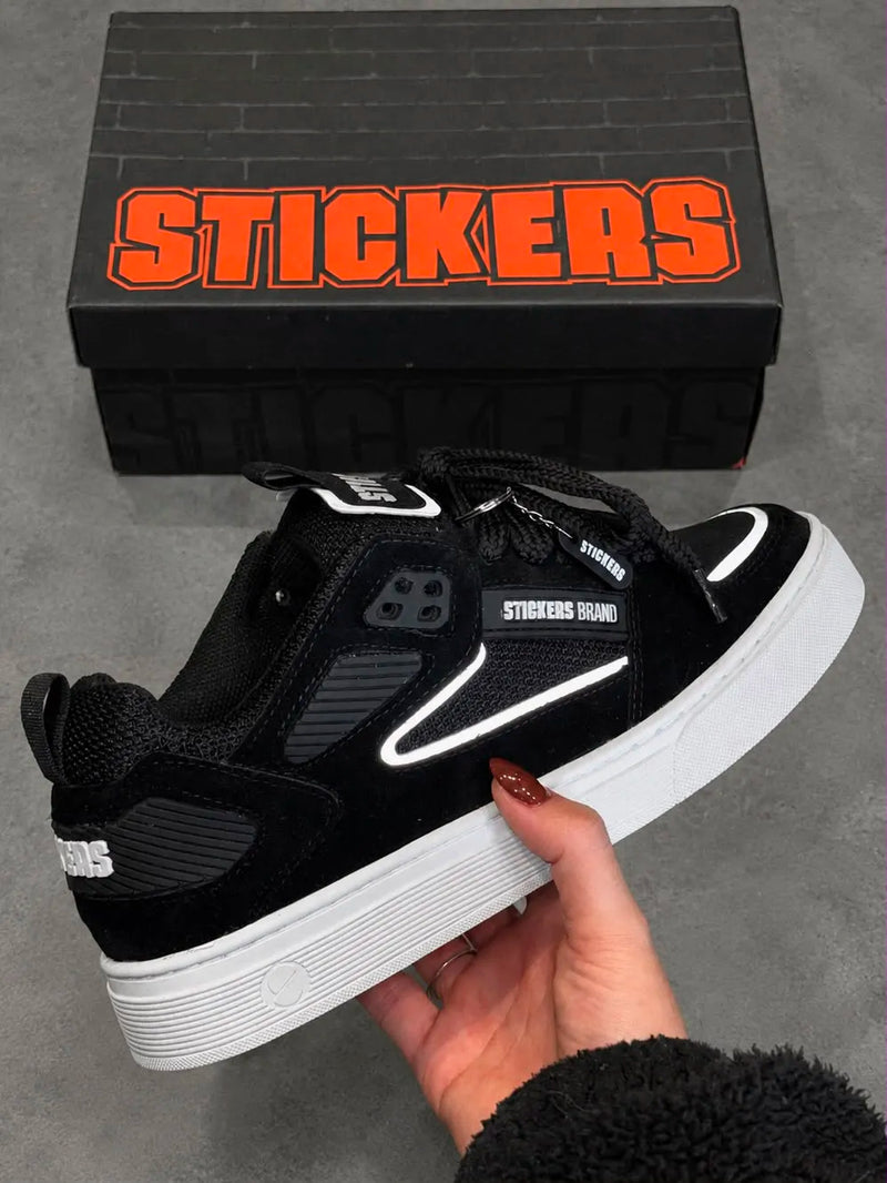 Tenis Stickers Cali Preto Tradicional